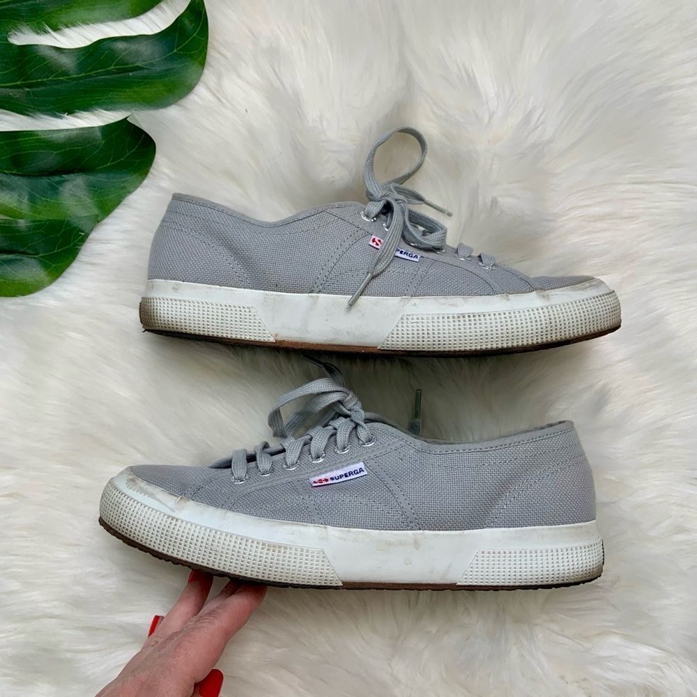 Superga 2750 Cortu Classic Sneakers 41 Gray - Picture 3 of 9